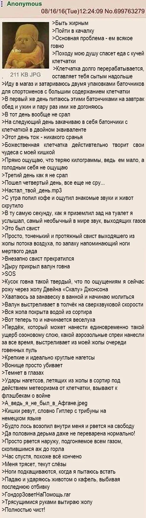 Ответ на пост «Не питайтесь одними протеиновыми батончиками» - 4chan, Reddit, Фекалии, Медицина, Здоровье, Истории из жизни, Еда, Перевод, Скриншот, Ответ на пост, Длиннопост