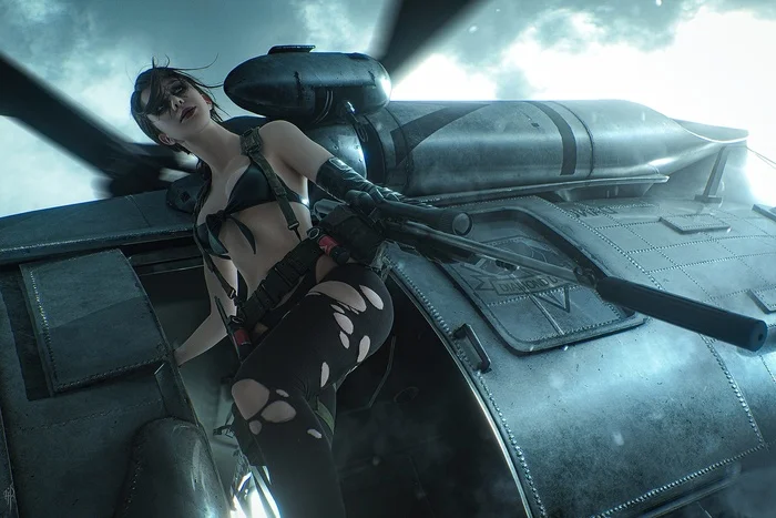 Metal Gear Solid | Venom Snake & Quiet - Cosplay, Metal gear solid, Venom Snake, Quiet, Computer games, The photo, VKontakte (link), Longpost, Series Metal Gear Solid  A series of computer games