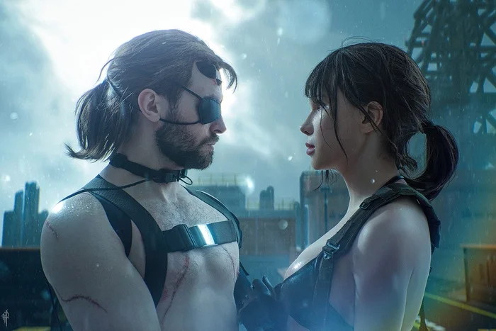 Metal Gear Solid | Venom Snake & Quiet - Cosplay, Metal gear solid, Venom Snake, Quiet, Computer games, The photo, VKontakte (link), Longpost, Series Metal Gear Solid  A series of computer games