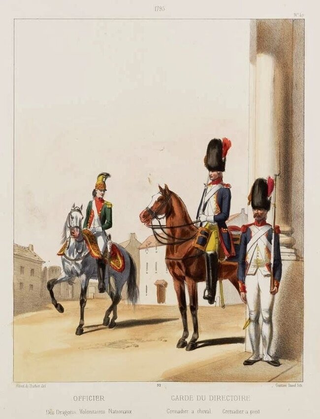 Guards of France (VII). Guards of the Revolution - From 9 Thermidor to 18 Brumaire - Military history, Military, Longpost