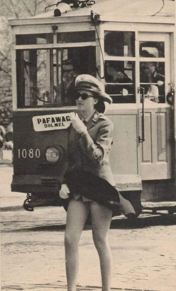 Polish Marilyn Monroe - Poland, Old photo, Black and white photo, Legs