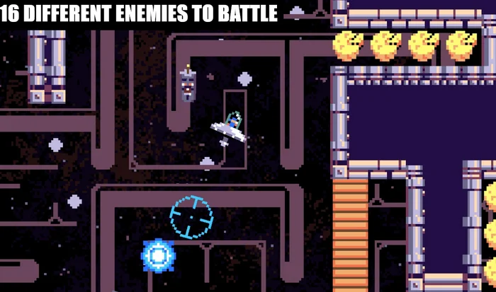 Pixel action game in space Zal vs May is being given away on Itch.io for Windows and Linux - Distribution, Development of, Indie game, Gamedev, Инди, Pixel games, Pixel Art, Adventures, Action, Unity, Blender, Krita, Aseprite, Windows, Linux, Not Steam, Itchio, Video, Youtube, Longpost