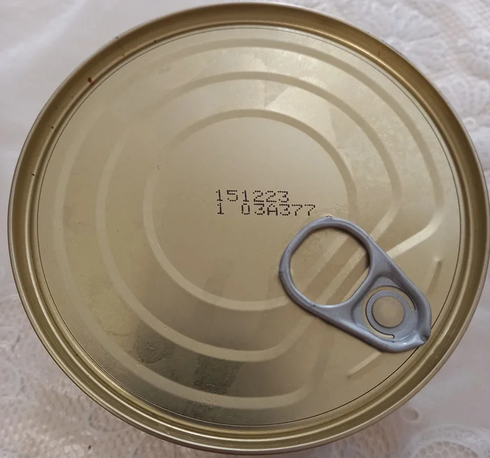 Canned meat. PO Luzhsky Canning Plant - Russian production, Canned food, Pork, Video, Soundless, Vertical video, Longpost, Series Canned meat