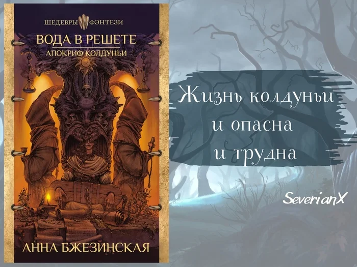 Анна Бжезинская «Вода в решете. Апокриф колдуньи» - Моё, Рецензия, Обзор книг, Фэнтези, Темное фэнтези, Допрос, Ведьмы, Инквизиция