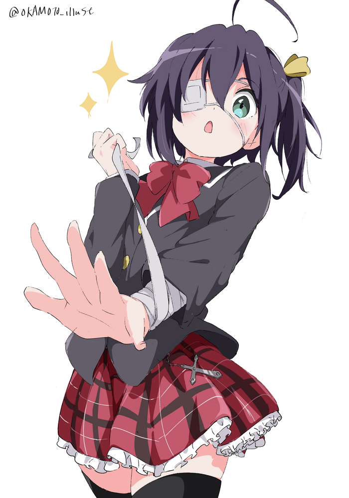    ? , Anime Art, Takanashi Rikka, Chuunibyou demo koi ga Shitai!, , 