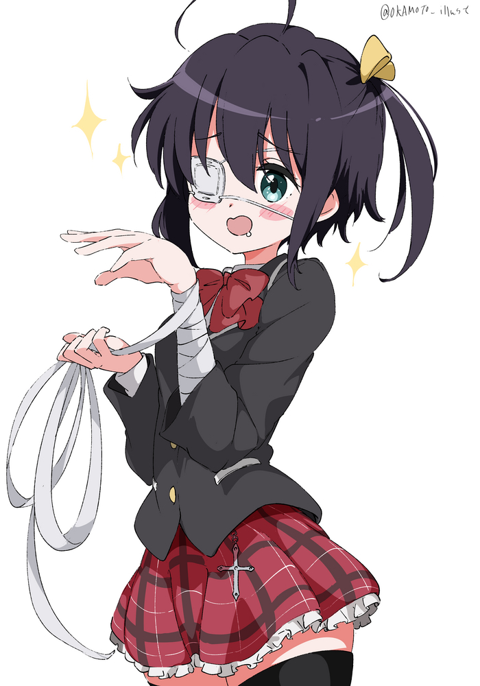    ? , Anime Art, Takanashi Rikka, Chuunibyou demo koi ga Shitai!, , 