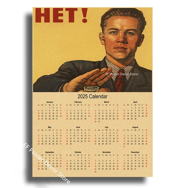 Top 15 Soviet Style 2025 Calendars Found on AliExpress - AliExpress, Products, Chinese goods, The calendar, Poster, Poster, Decor, Interior, Stalin, Soviet posters, Retro, Lenin, Longpost, 2025