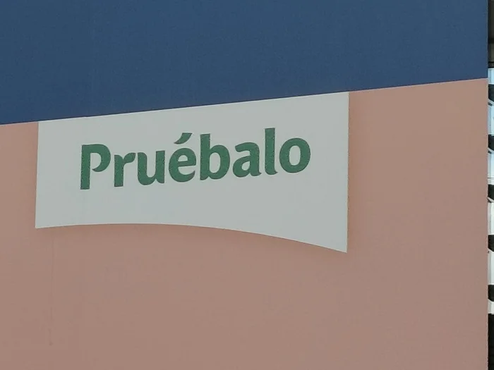 Fun Spanish - My, Spanish language, The words, Signboard, It seemed, The photo