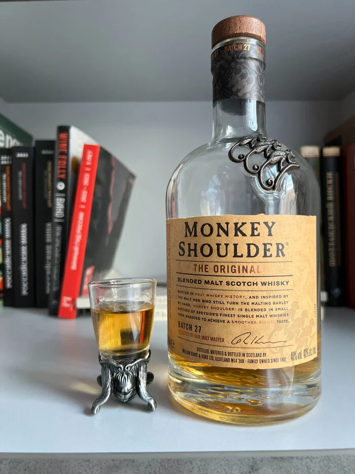 Monkey Shoulder. A whiskey that many people know, but only a few know the origin of its name. - My, Whiskey, Scotch whiskey, Alcohol, Beverages, Review, Overview, Longpost