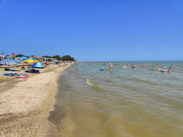 Sea of ??Azov. Dolzhanskaya. Cossack coast. July 2024 - My, Relaxation, Azov sea, Review, Longpost, The photo, Video, Prices, Market, Alcohol, Wine, Chacha, Services, Inadequate, Soundless, Kuban