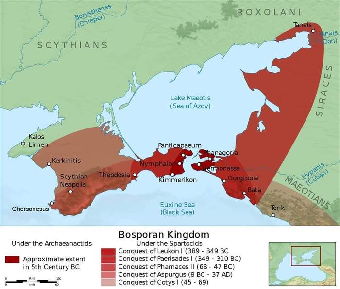 Ancient Roman Crimea - Antiquity, Ancient Rome, The Roman Empire, Crimea, Antiquity, Archeology, Informative, Ancient Greece, Bosporan Kingdom