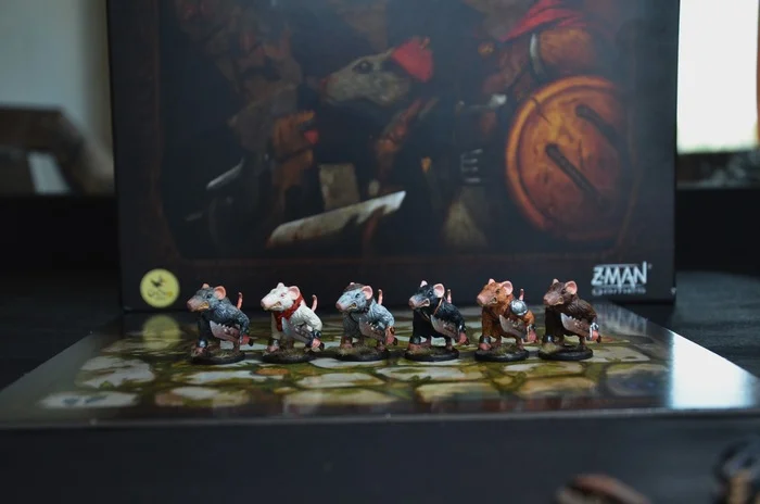 Painting miniatures - My, Board games, Painting miniatures, Customization, Mice and Mystics, Longpost