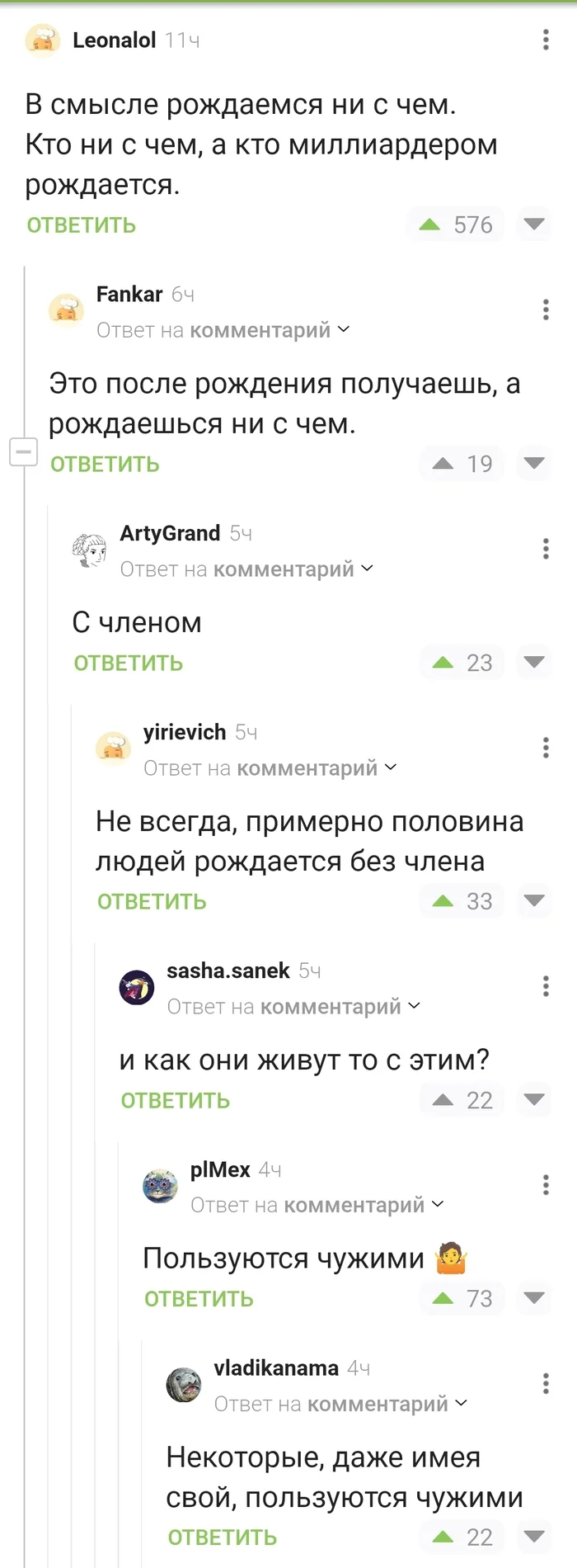 Эксплуататоры - Скриншот, Комментарии на Пикабу, Мужчины и женщины, Пенис, Геи, Эксплуатация, Длиннопост