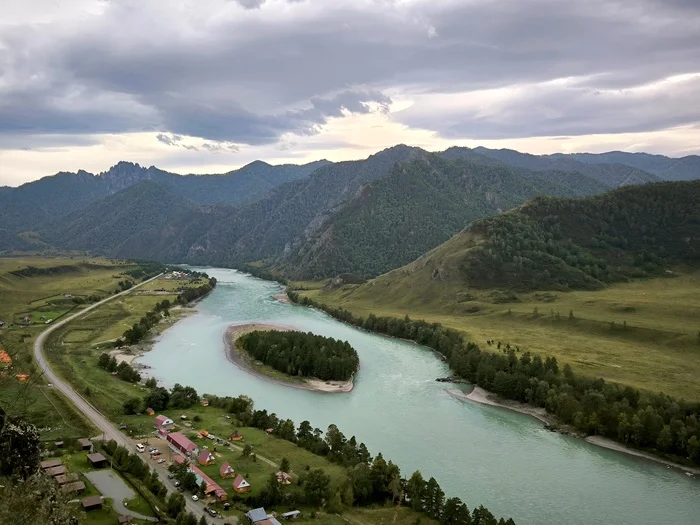 Сердце Катуни - Моё, Республика Алтай, Катунь, Горы, Россия, Природа, Красота, Пейзаж, Река