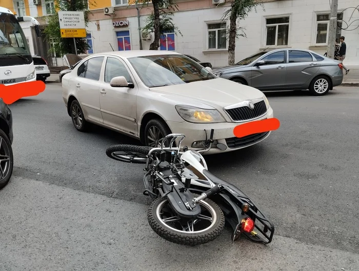 Human - My, Moto, Road accident, Motorcyclists, Situation, Longpost