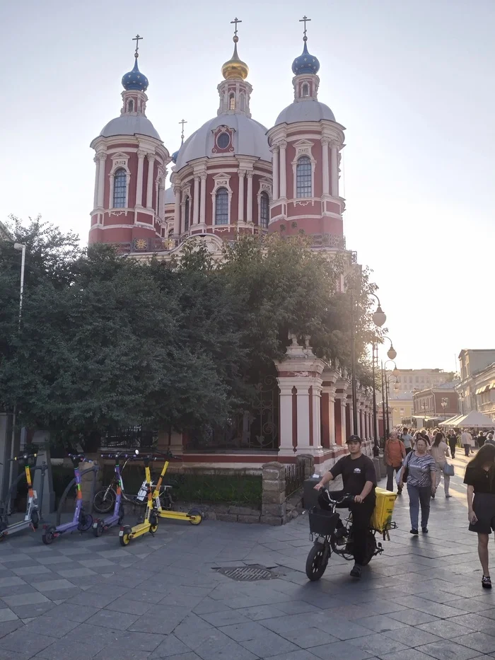 Church of St. Clement - My, Moscow, Mobile photography, Temple, Architecture, Church, Longpost