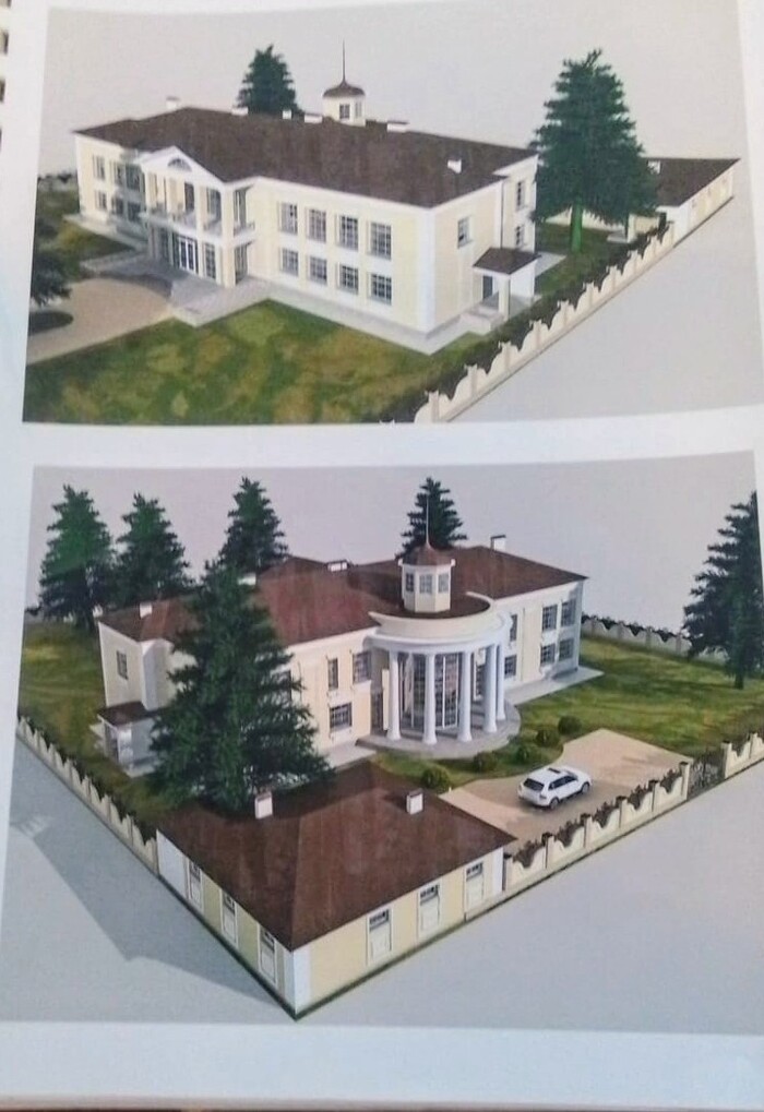 Таким планировал дом предыдущий владелец