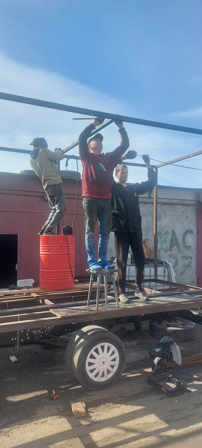 Продолжение проекта "Франкенштейн" Газель, Санкт-Петербург, Своими руками, Грузовик, Длиннопост