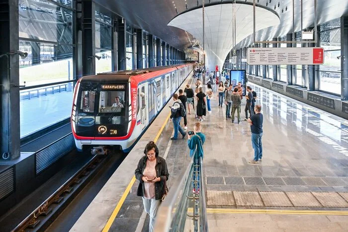 The first heated ground station of the Moscow metro, Potapovo, has opened - news, Metro, Public transport, Moscow Metro, Moscow