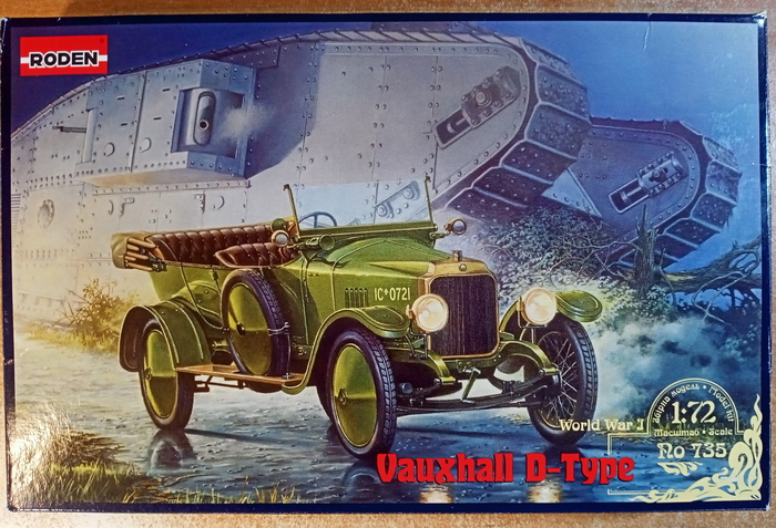 Vauxhall D-Type (1/72 Roden).     , ,  , , ,  ,  ,   , ,  , , , , , , ,   ,  , , ,   