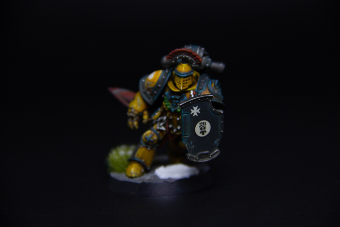   Imperial fist praetor  , Warhammer,   , Warhammer 40k, Adeptus Astartes, Warhammer 30k, Horus Heresy, Imperial Fists, Wh miniatures, 