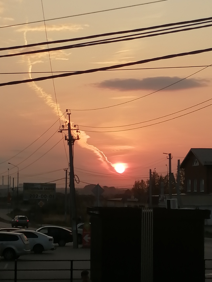 Закат. Пермский край