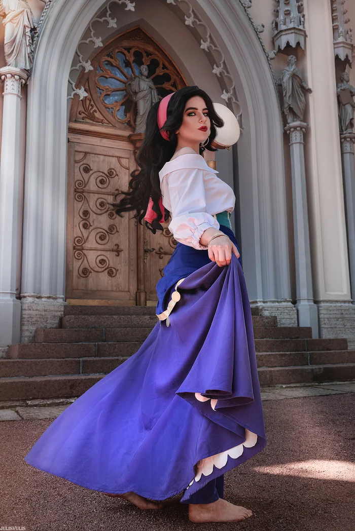 Esmeralda Cosplay | The Hunchback of Notre Dame - My, Esmeralda, Gypsies, Cosplay, The Hunchback of Notre Dame, Notre dame cathedral, Walt disney company, Girls, The photo, Longpost