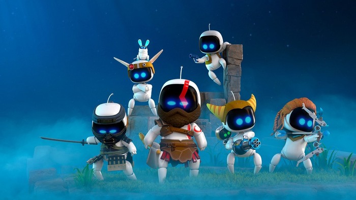 Новая часть Astro bot эксплуатирует наиболее актуальных персонажей вселенной SONY