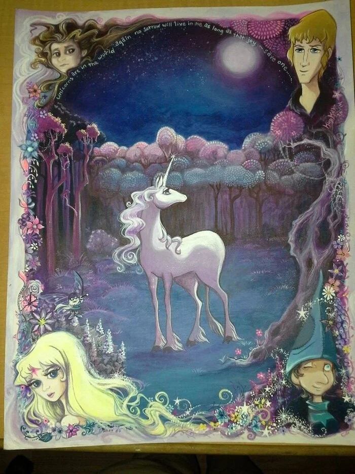 Who recognized this cartoon? - Childhood of the 90s, Cartoons, Classic, Childhood memories, The Last Unicorn (cartoon)