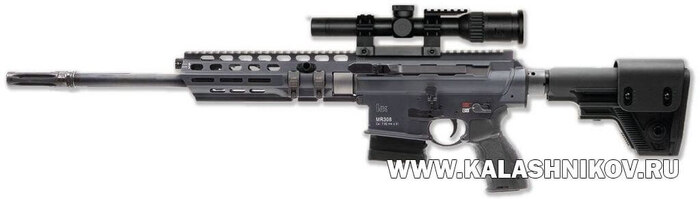 7,62-мм снайперская винтовка MR308A6 принята на вооружение спецподразделений бундествера под названием G210