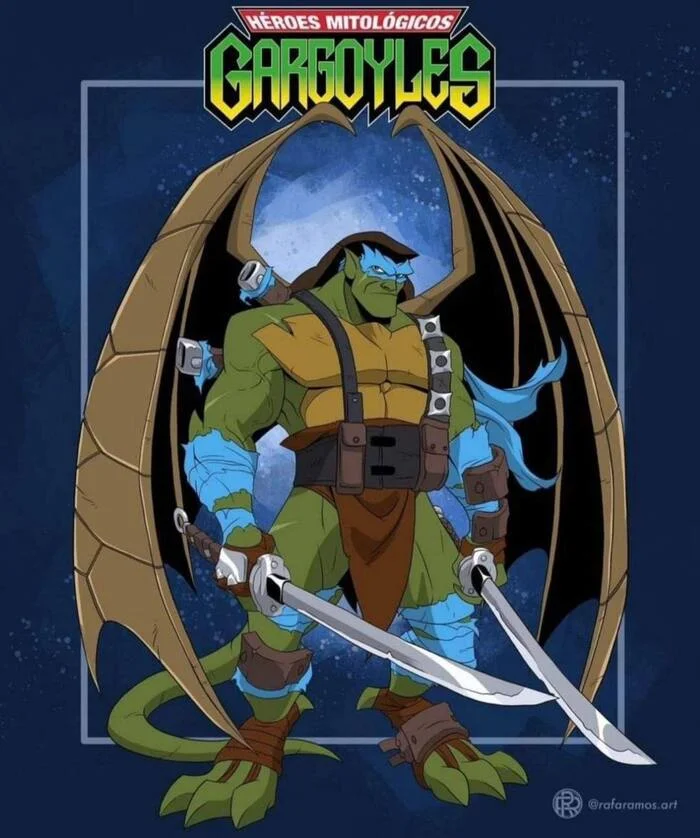 Double old school - Teenage Mutant Ninja Turtles, Gargoyles, Longpost