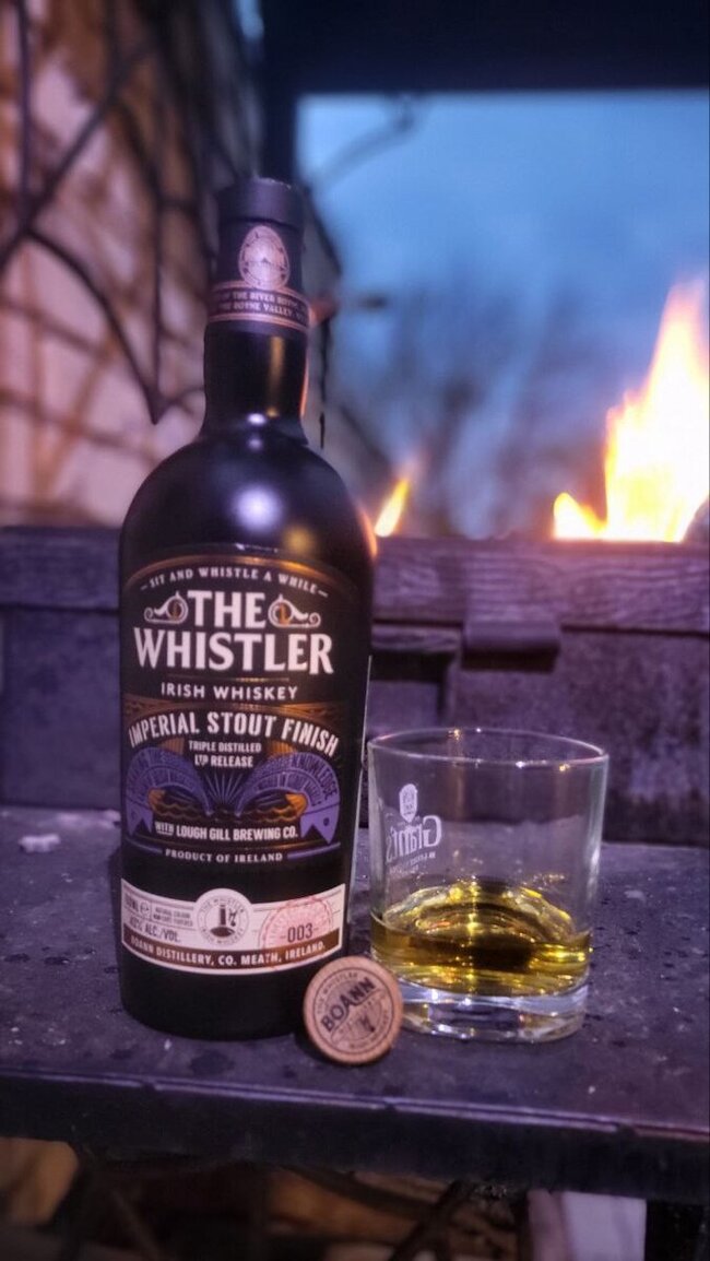 Finishing whiskey. What is it, I will tell you using the example of The Whistler Imperial Stout Finish - My, Whiskey, Irish whiskey, Ireland, Alcohol, Beverages, Review, Overview, Longpost