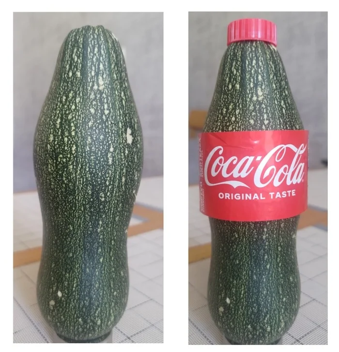 Pssst... Do you like cola? - Coca-Cola, Zucchini