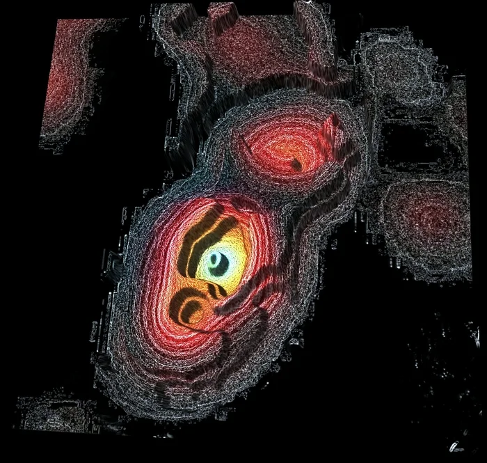 New 3D image of quasar NRAO 530 - My, Technologies, Astrophysics, Quasar (astronomy), Space, Radio telescope, Video, Soundless, Longpost