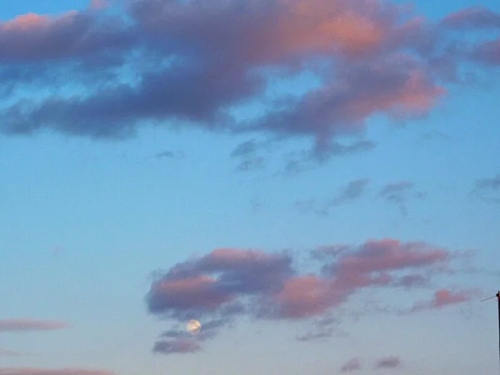 Through the cloud - My, The photo, Walk, Landscape, Nature, Sky, Clouds