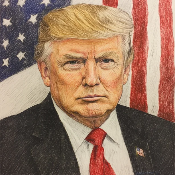 Midjourney: Draw the 47th President of the United States - Politics, Picture with text, Images, Milota, Humor, Memes, Joe Biden, Donald Trump, USA, Elections, Artificial Intelligence, US presidents, US elections, The president, Neural network art, Midjourney