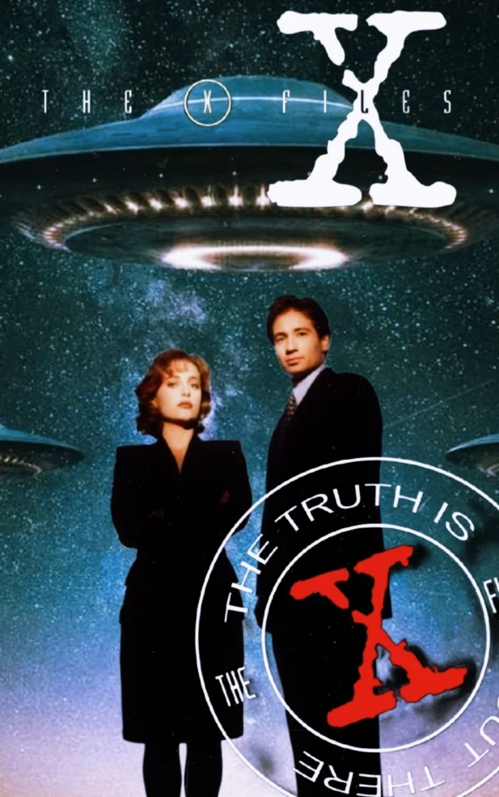 The X-Files - My, Secret materials, David Duchovny, Gillian Anderson, UFO, Foreign serials, Nostalgia, 90th, Longpost, Serials