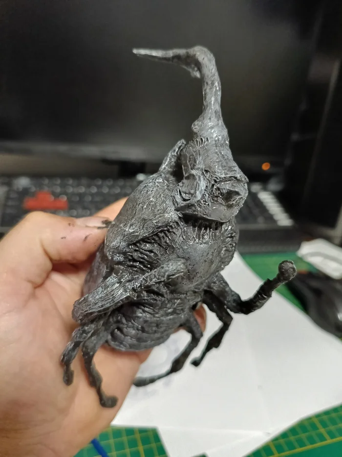 Rhinoceros Beetle - My, 3D pen, Жуки, Longpost