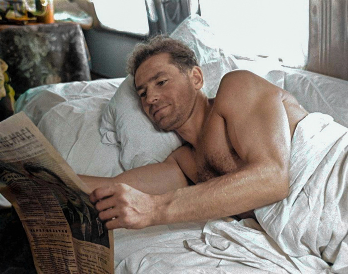 Фотоподборка известных личностей ХХ века, как СССР так и Мира. 20 раскрашенных фотографий. Часть IV Старое фото, Знаменитости, Актеры и актрисы, 20 век, Колоризация, Длиннопост