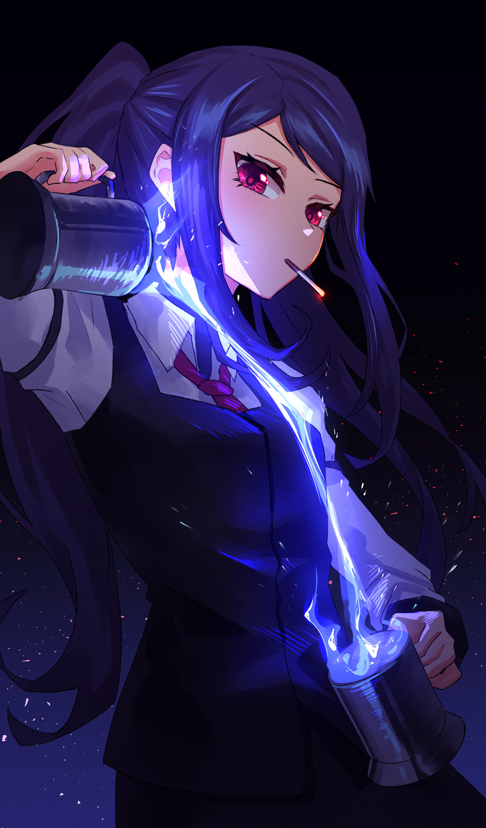  Anime Art, , , Julianne stingray, Va-11 hall-a
