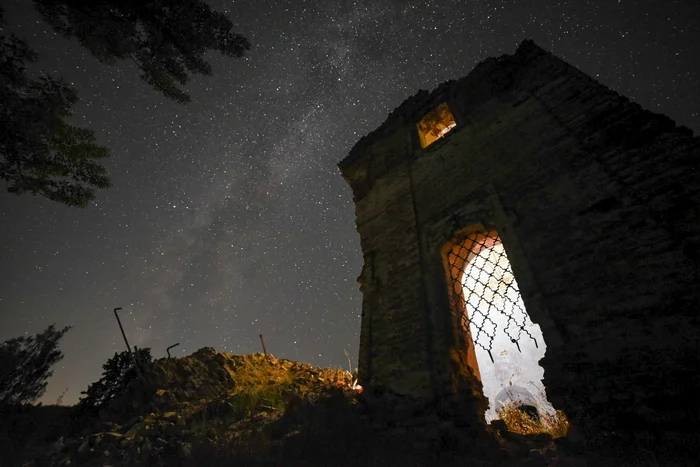 Temple of Archangel Michael on the Beautiful Sword - My, Astrophoto, Temple, Beautiful Mecha, Longpost