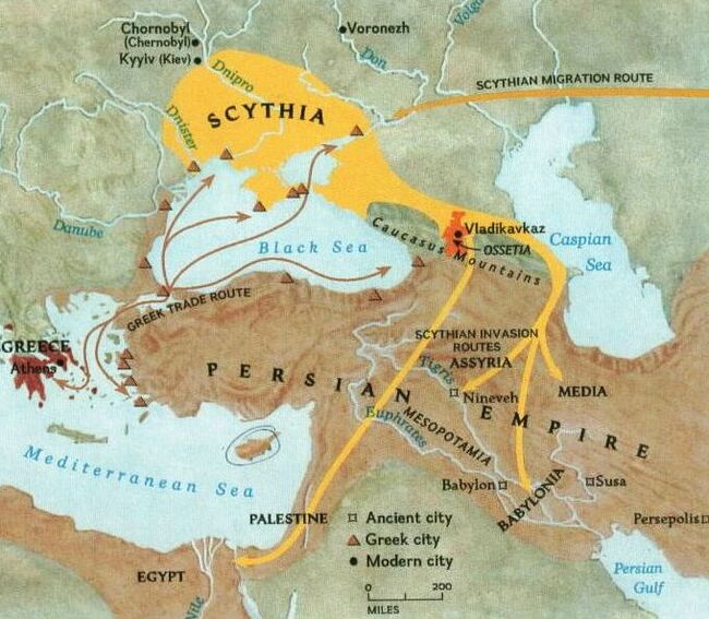 Аланы: раскрытие тайны иранских кочевников Северного Кавказа - История (наука), Археология, Древность, Средневековье, Античность, Римская империя, Карты, Цивилизация, Военная история, Длиннопост