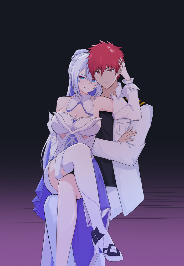     Anime Art, , Pixiv, Honkai Impact, Kiana Kaslana, , 