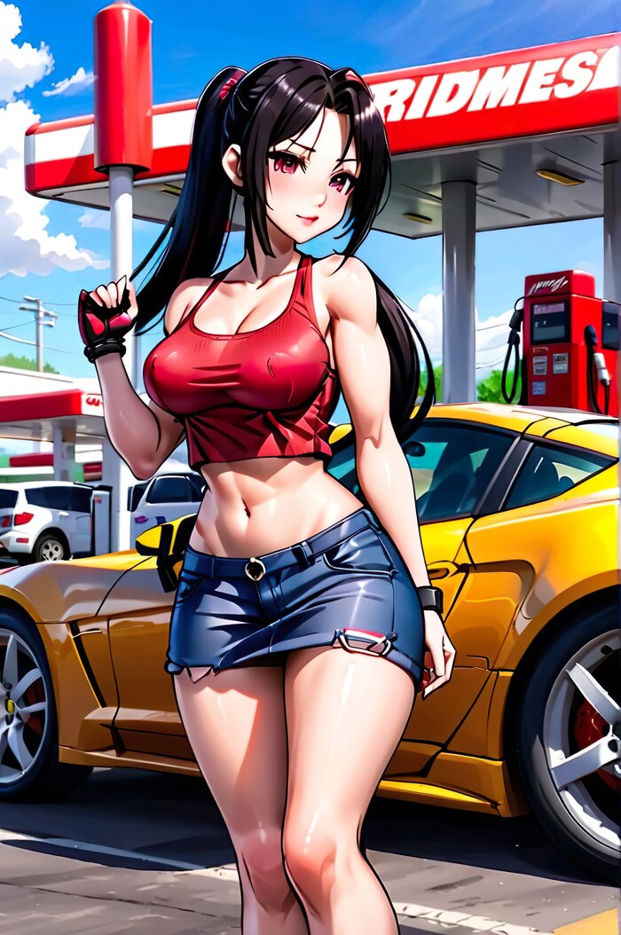 Tifa Lockhart Flux,  , Final Fantasy VII, Tifa Lockhart, 