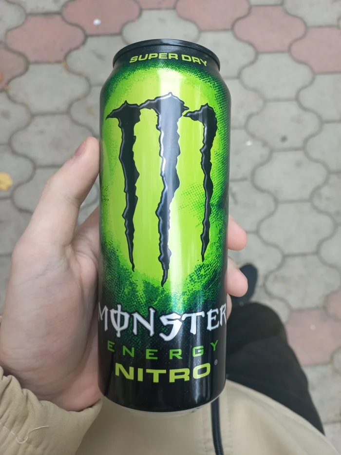 Review of Monster Energy Nitro Super Dry - Energy, Grade, Overview, Longpost