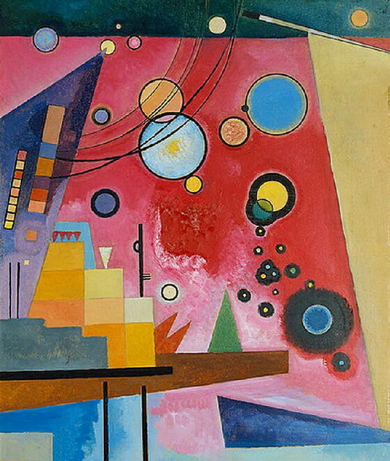 Kandinsky, Vasarely and Escher in Not Born Beautiful - Serials, Painting, Art, Artist, Telegram (link), Longpost