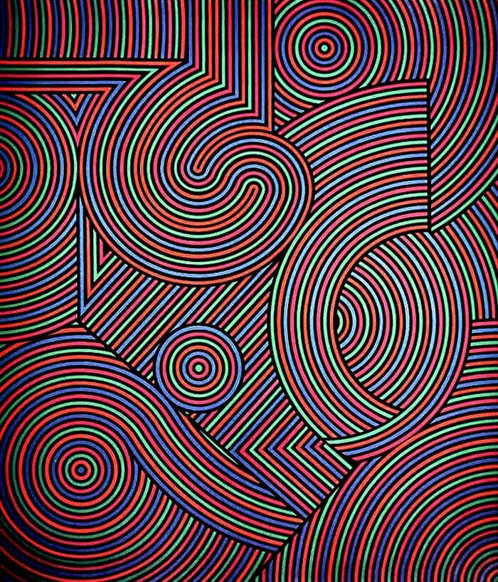 Victor Vasarely (1906-1997)  Tekers-MC, 1981.