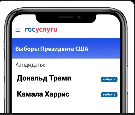 На госуслугах уже можно досрочно проголосовать !! - Fake News, Юмор, Картинка с текстом, Госуслуги, Выборы США, Политика