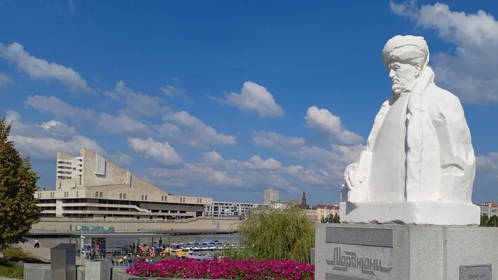 Monument to Marjani - My, Kazan, Monument, Lake Kaban, sights, Tatarstan, The photo