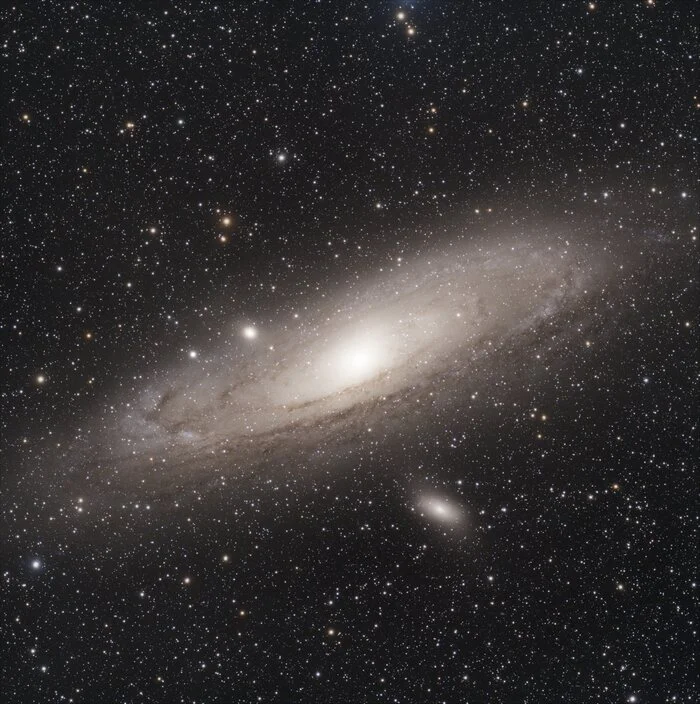 M31. Галактика Андромеды - Моё, Астрофото, Галактика, Звезды, Звездное небо, Астрономия